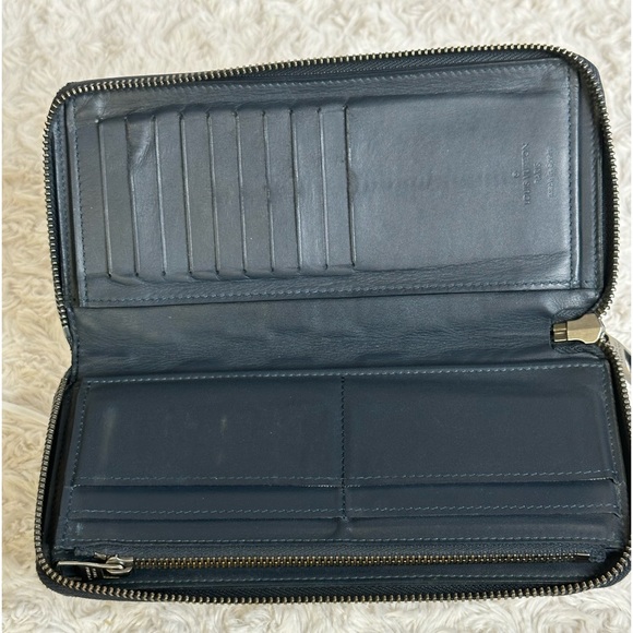 Authentic Louis Vuitton Damier Infini Zippy Black Long Wallet - Picture 8 of 17